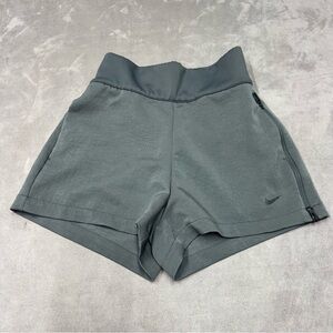 Nike sportswear tech pack Women's woven High-Waist Athletic Shorts gray size S